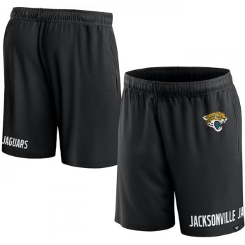 Men's Jacksonville Jaguars Black Shorts Men's Jacksonville Jaguars Black Shorts