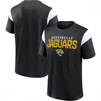 Men's Jacksonville Jaguars Black/White Home Stretch Team T-Shirt Men's Jacksonville Jaguars Black/White Home Stretch Team T-Shirt