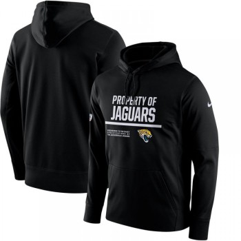 Men's Jacksonville Jaguars Black Circuit Property Of Performance Pullover Hoodie Men's Jacksonville Jaguars Black Circuit Property Of Performance Pullover Hoodie