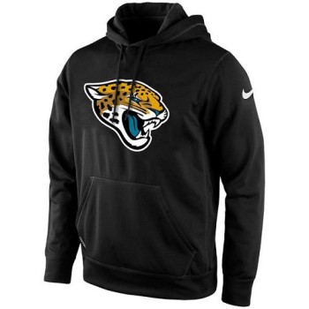 Men's Jacksonville Jaguars Black KO Logo Essential Hoodie Men's Jacksonville Jaguars Black KO Logo Essential Hoodie