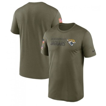 Men's Jacksonville Jaguars Olive 2022 Salute to Service Legend Team T-Shirt Men's Jacksonville Jaguars Olive 2022 Salute to Service Legend Team T-Shirt