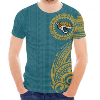 Men's Jacksonville Jaguars Teal T-Shirt Men's Jacksonville Jaguars Teal T-Shirt