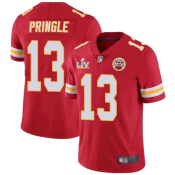 Men's Kansas City Chiefs #13 Byron Pringle Red 2021 Super Bowl LV Stitched NFL Jersey Men's Kansas City Chiefs #13 Byron Pringle Red 2021 Super Bowl LV Stitched NFL Jersey