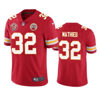 Men's Kansas City Chiefs #32 Tyrann Mathieu Red 2019 60th Anniversary Limited Stitched NFL Jersey Men's Kansas City Chiefs #32 Tyrann Mathieu Red 2019 60th Anniversary Limited Stitched NFL Jersey