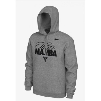 Men's Kobe Mamba Grey Pullover Hoodie Men's Kobe Mamba Grey Pullover Hoodie