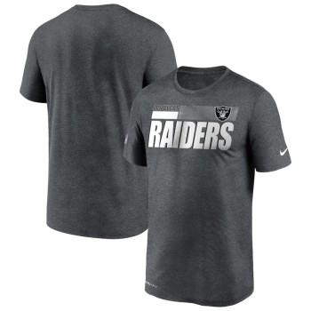 Men's Las Vegas Raiders 2020 Grey Sideline Impact Legend Performance T-Shirt Men's Las Vegas Raiders 2020 Grey Sideline Impact Legend Performance T-Shirt