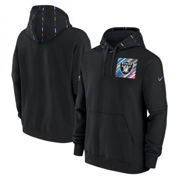 Men's Las Vegas Raiders Black 2023 Crucial Catch Club Pullover Hoodie Men's Las Vegas Raiders Black 2023 Crucial Catch Club Pullover Hoodie