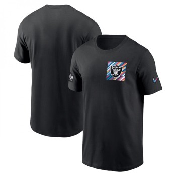 Men's Las Vegas Raiders Black 2023 Crucial Catch Sideline Tri-Blend T-Shirt Men's Las Vegas Raiders Black 2023 Crucial Catch Sideline Tri-Blend T-Shirt