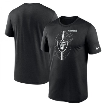 Men's Las Vegas Raiders Black Legend Icon Performance T-Shirt Men's Las Vegas Raiders Black Legend Icon Performance T-Shirt