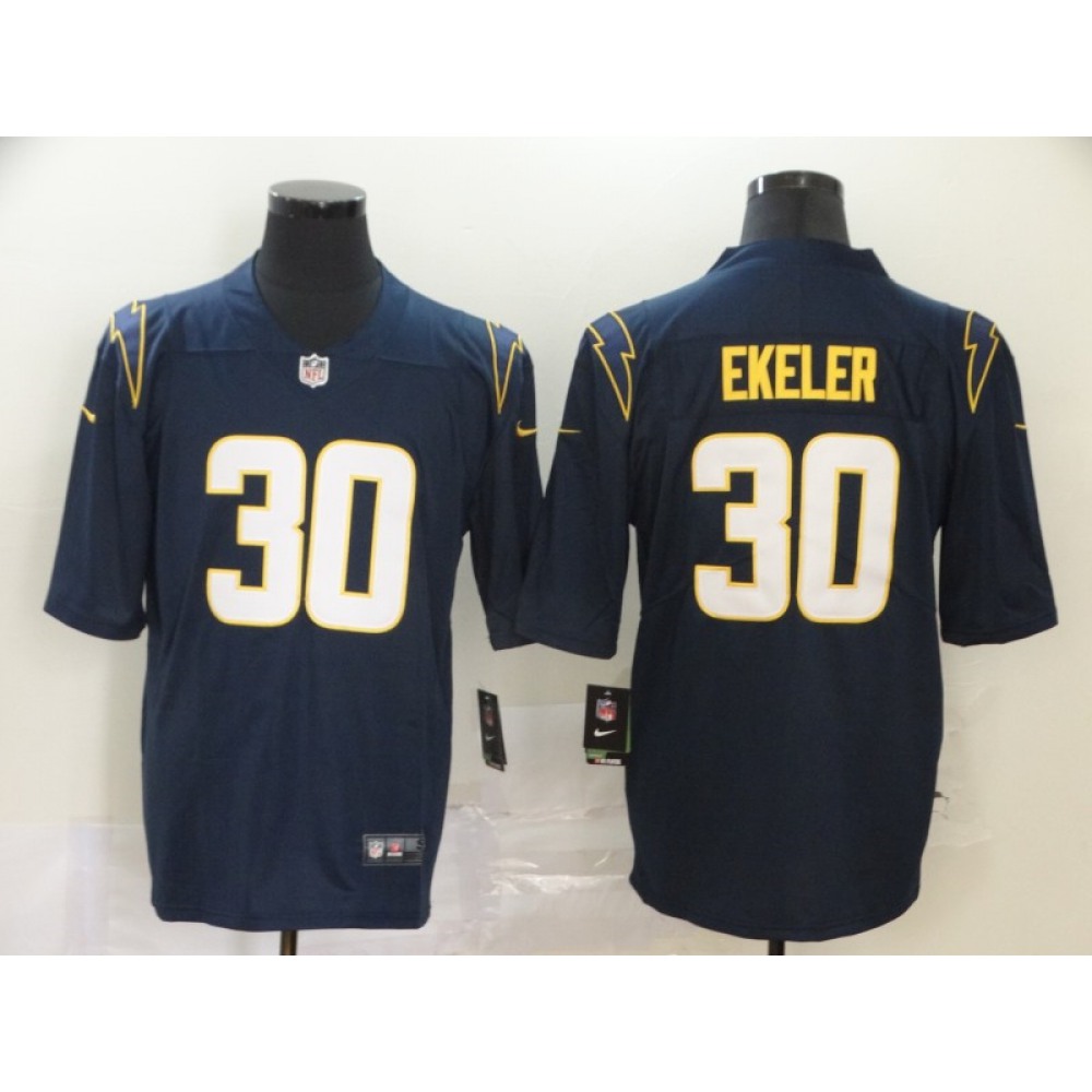Men's Los Angeles Chargers #30 Austin Ekeler Navy Vapor Untouchable Stitched NFL Jersey