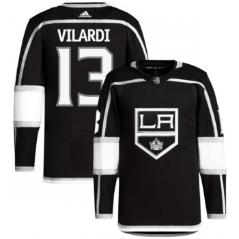 Men's Los Angeles Kings #13 Gabriel Vilardi Black Stitched Jersey Men's Los Angeles Kings #13 Gabriel Vilardi Black Stitched Jersey