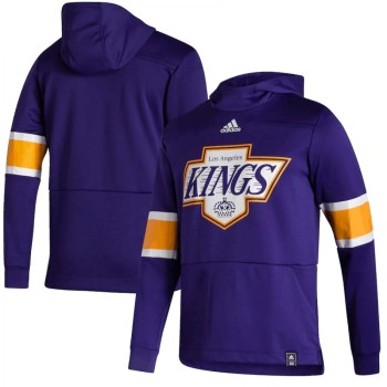 Men's Los Angeles Kings Purple Pullover Hoodie Men's Los Angeles Kings Purple Pullover Hoodie