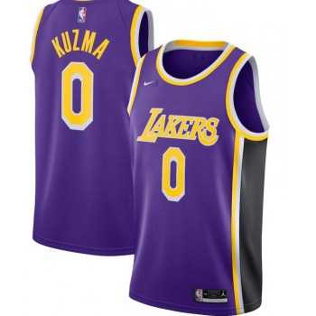 Men's Los Angeles Lakers #0 Kyle Kuzma 2020 Statement Edition Purple Swingman Stitched Jersey Men's Los Angeles Lakers #0 Kyle Kuzma 2020 Statement Edition Purple Swingman Stitched Jersey