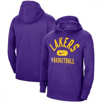Men's Los Angeles Lakers 2021 Purple Spotlight Pullover Hoodie Men's Los Angeles Lakers 2021 Purple Spotlight Pullover Hoodie