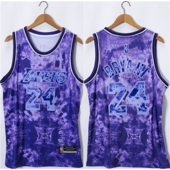 Men's Los Angeles Lakers #24 Kobe Bryant 2023 Purple Stitched Basketball Jersey