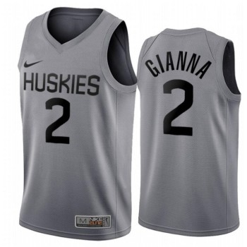 Men's Los Angeles Lakers #2 Gianna Bryant Gray Special Tribute Stitched NBA Jersey Men's Los Angeles Lakers #2 Gianna Bryant Gray Special Tribute Stitched NBA Jersey