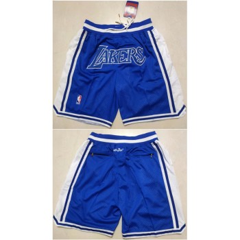 Men's Los Angeles Lakers Blue Shorts (Run Small) Men's Los Angeles Lakers Blue Shorts (Run Small)