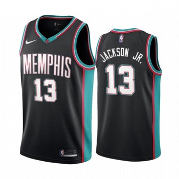 Men's Memphis Grizzlies #13 Jaren Jackson Jr. Black Stitched NBA Jersey Men's Memphis Grizzlies #13 Jaren Jackson Jr. Black Stitched NBA Jersey