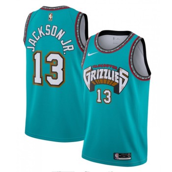Men's Memphis Grizzlies #13 Jaren Jackson Jr. Green Stitched NBA Jersey Men's Memphis Grizzlies #13 Jaren Jackson Jr. Green Stitched NBA Jersey