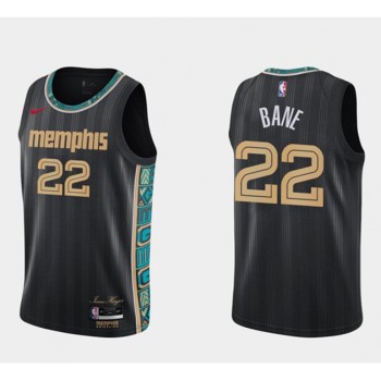 Men's Memphis Grizzlies #22 Desmond Bane Swingman Hardwood Classics Black Stitched Jersey Men's Memphis Grizzlies #22 Desmond Bane Swingman Hardwood Classics Black Stitched Jersey