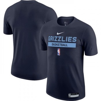 Men's Memphis Grizzlies Navy 2022/23 Legend On-Court Practice Performance T-Shirt Men's Memphis Grizzlies Navy 2022/23 Legend On-Court Practice Performance T-Shirt