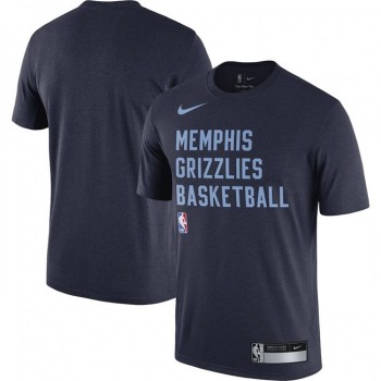 Men's Memphis Grizzlies Navy 2023/24 Sideline Legend Performance Practice T-Shirt Men's Memphis Grizzlies Navy 2023/24 Sideline Legend Performance Practice T-Shirt