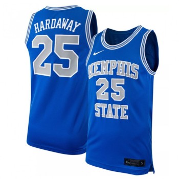 Men's Memphis Tigers #25 Penny Hardaway Blue Stitched Basketball Jersey Men's Memphis Tigers #25 Penny Hardaway Blue Stitched Basketball Jersey