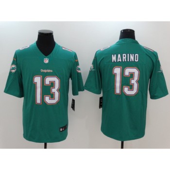 Men's Miami Dolphins #13 Dan Marino Teal Vapor Untouchable Player Limited Jersey