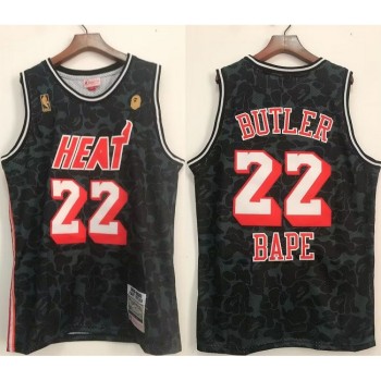Men's Miami Heat #22 Jimmy Butler Black Stitched Jersey Men's Miami Heat #22 Jimmy Butler Black Stitched Jersey