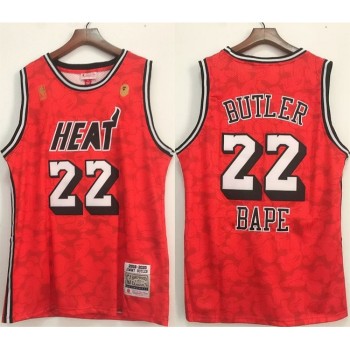Men's Miami Heat #22 Jimmy Butler Red Stitched Jersey Men's Miami Heat #22 Jimmy Butler Red Stitched Jersey