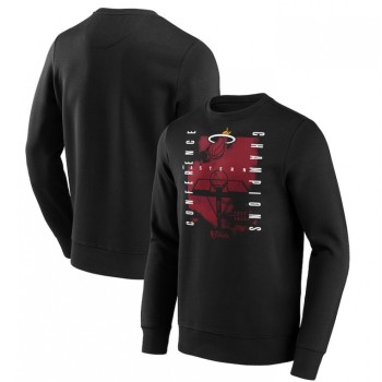 Men's Miami Heat Black 2023 Eastern Conference Champions Free Throw Courtside Long Sleeve T-Shirt Men's Miami Heat Black 2023 Eastern Conference Champions Free Throw Courtside Long Sleeve T-Shirt