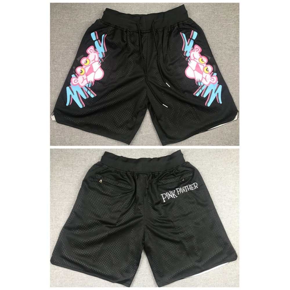 Men's Miami Heat Black 'Pink Panther'Shorts (Run Small)