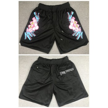 Men's Miami Heat Black 'Pink Panther'Shorts (Run Small) Men's Miami Heat Black 'Pink Panther'Shorts (Run Small)
