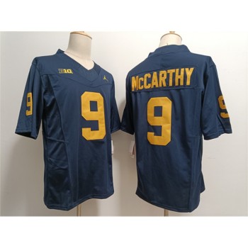 Men's Michigan Wolverines #9 J.J. McCarthy 2023 F.U.S.E. Navy Stitched Jersey Men's Michigan Wolverines #9 J.J. McCarthy 2023 F.U.S.E. Navy Stitched Jersey