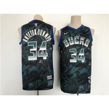 Men's Milwaukee Bucks #34 Giannis Antetokounmpo Stitched Basketball Jersey Men's Milwaukee Bucks #34 Giannis Antetokounmpo Stitched Basketball Jersey