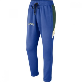 Men's Milwaukee Bucks Royal Performance Showtime Basketball Pants Men's Milwaukee Bucks Royal Performance Showtime Basketball Pants