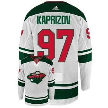 Men's Minnesota Wild #97 Kirill Kaprizov White Stitched Jersey Men's Minnesota Wild #97 Kirill Kaprizov White Stitched Jersey