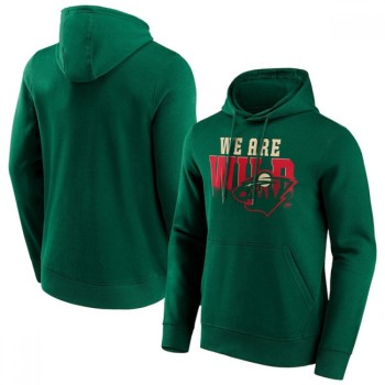 Men's Minnesota Wild Dark Green Hometown Graphic Hoodie Men's Minnesota Wild Dark Green Hometown Graphic Hoodie