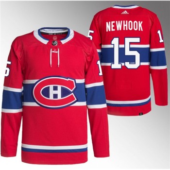 Men's Montreal Canadiens #15 Alex Newhook Red Stitched Jersey Men's Montreal Canadiens #15 Alex Newhook Red Stitched Jersey