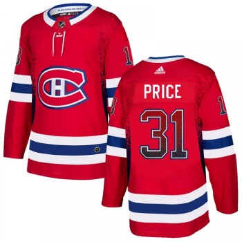 Men's Montreal Canadiens #31 Carey Price Red Drift Fashion Stitched NHL Jersey Men's Montreal Canadiens #31 Carey Price Red Drift Fashion Stitched NHL Jersey