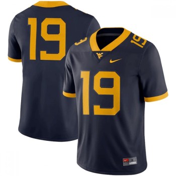 Men's Mountaineers #19 Navy Stitched Jersey Men's Mountaineers #19 Navy Stitched Jersey