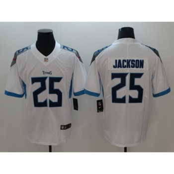 Men's NFL Tennessee Titans #25 Adoree'Jackson White New 2018 Vapor Untouchable Limited Stitched Jersey