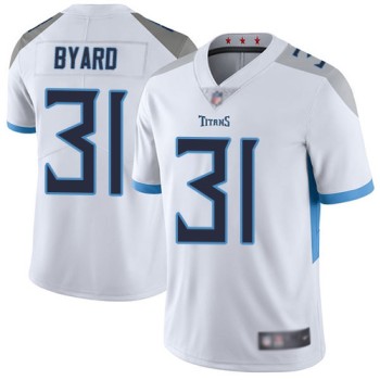 Men's NFL Tennessee Titans #31 Kevin Byard White New 2018 Vapor Untouchable Limited Stitched Jersey Men's NFL Tennessee Titans #31 Kevin Byard White New 2018 Vapor Untouchable Limited Stitched Jersey