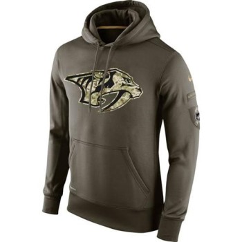 Men's Nashville Predators Salute To Service NHL Hoodie Men's Nashville Predators Salute To Service NHL Hoodie