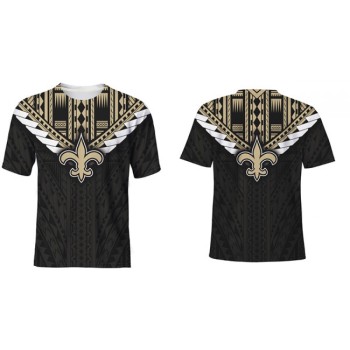 Men's New Orleans Saints Black T-Shirt Men's New Orleans Saints Black T-Shirt