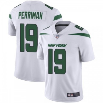Men's New York Jets #19 Breshad Perriman White Vapor Untouchable Limited Stitched Jersey Men's New York Jets #19 Breshad Perriman White Vapor Untouchable Limited Stitched Jersey