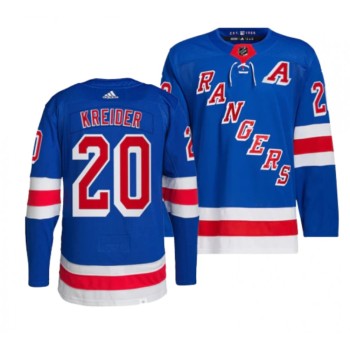 Men's New York Rangers #20 Chris Kreider Blue Stitched Jersey Men's New York Rangers #20 Chris Kreider Blue Stitched Jersey
