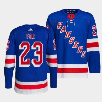 Men's New York Rangers #23 Adam Fox Royal Stitched Jersey Men's New York Rangers #23 Adam Fox Royal Stitched Jersey
