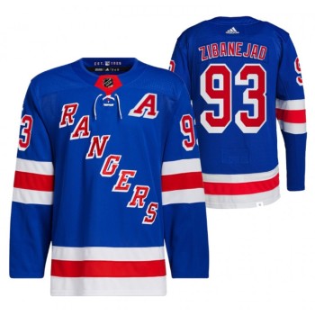 Men's New York Rangers #93 Mika Zibanejad Blue Stitched Jersey Men's New York Rangers #93 Mika Zibanejad Blue Stitched Jersey