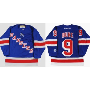 Men's New York Rangers #9 Pavel Bure Blue Stitched Jersey Men's New York Rangers #9 Pavel Bure Blue Stitched Jersey